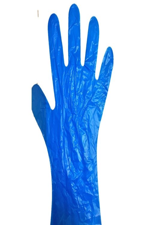 TERMOPLASTİK PUDRASIZ ELDİVEN MAVİ